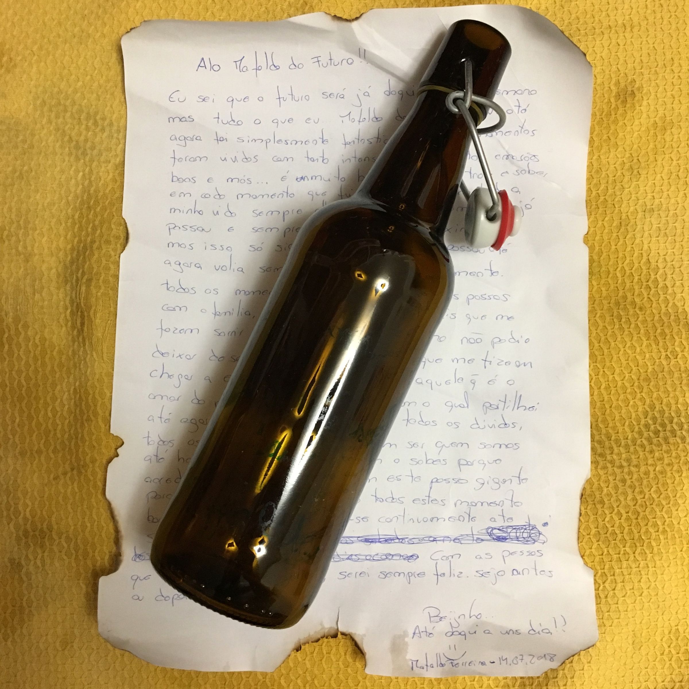 message in a bottle heavy metal